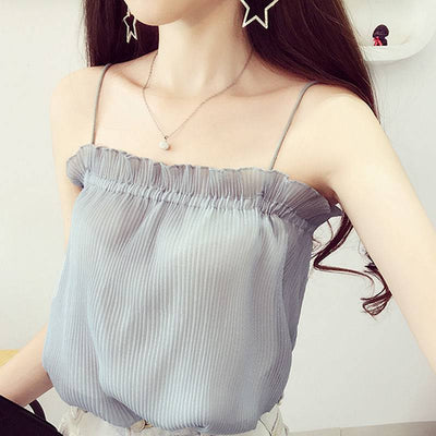 Blusa Suelta sin Mangas para Verano - Image 18