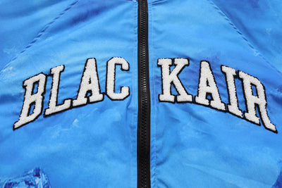 Chaqueta de Algodón Grueso con Letras Bordadas Estampado Montaña Nevada - Image 12