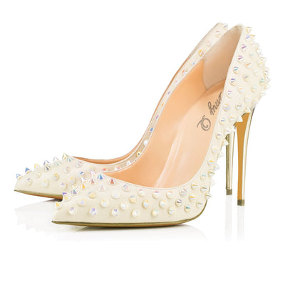 Zapatos de Tacón Alto con Remaches Puntiagudos - Diseño Elegante - Image 8