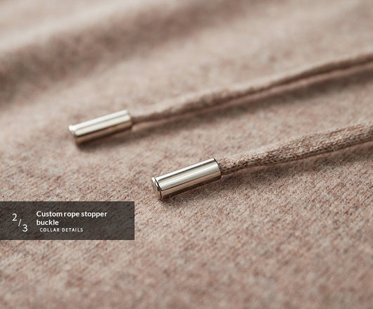 Sudadera Hoodie de Cashmere para Hombre - Diseño Oversize Otoño Invierno - Image 15