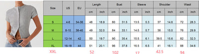 Cardigan Slim Fit de Manga Corta con Botones - Image 11