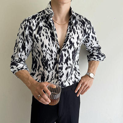 Camisa Slim Estampada Personalizada para Hombre - Image 15