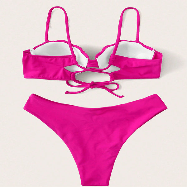 Bikini Tipo Sling para Mujer - Traje de Baño Moderno