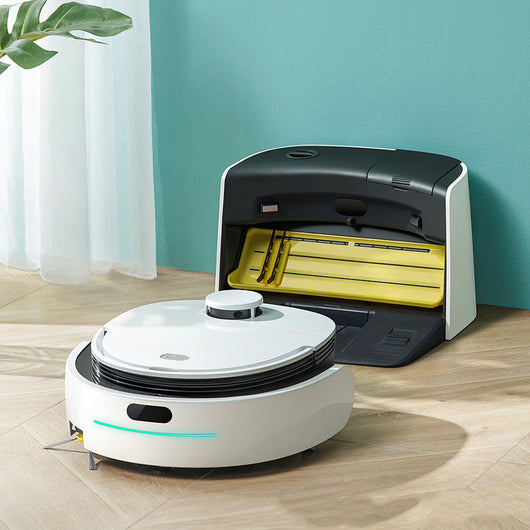 Robot Aspirador y Trapeador 2 en 1 Inteligente Automático