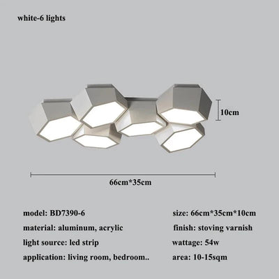 Lámpara de Techo LED para Dormitorio y Sala de Estar - Image 28