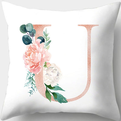 Funda de Almohada con Letras Florales Día de San Valentín Impresión Digital - Image 50