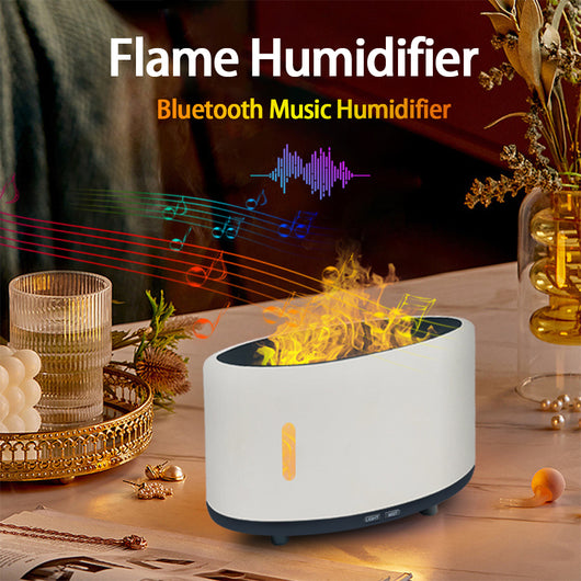 Humidificador Aromático con Llama LED, Control Bluetooth y Difusor 150ml - Image 3