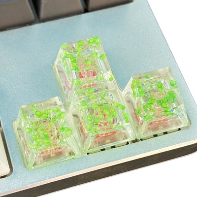 Keycap Cielo Estrellado de Resina Transparente - Image 13