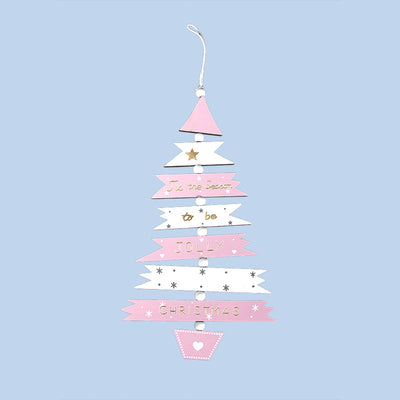 Adorno Colgante Árbol de Navidad Pintado Multicolor - Image 8