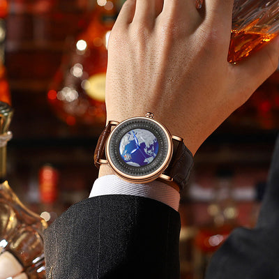 Reloj Mecánico Shang de Cuarzo Resistente al Agua para Hombre