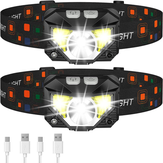 Linterna LED COB Roja Recargable USB - Potente Alcance para Pesca Nocturna Impermeable - Image 2