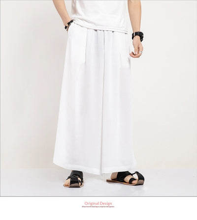Pantalones Casuales Rectos Holgados Inspirados en Estilo Asiático - Image 11