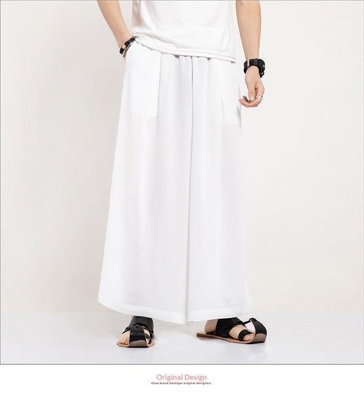 Pantalones Casuales Rectos Holgados Inspirados en Estilo Asiático - Image 11