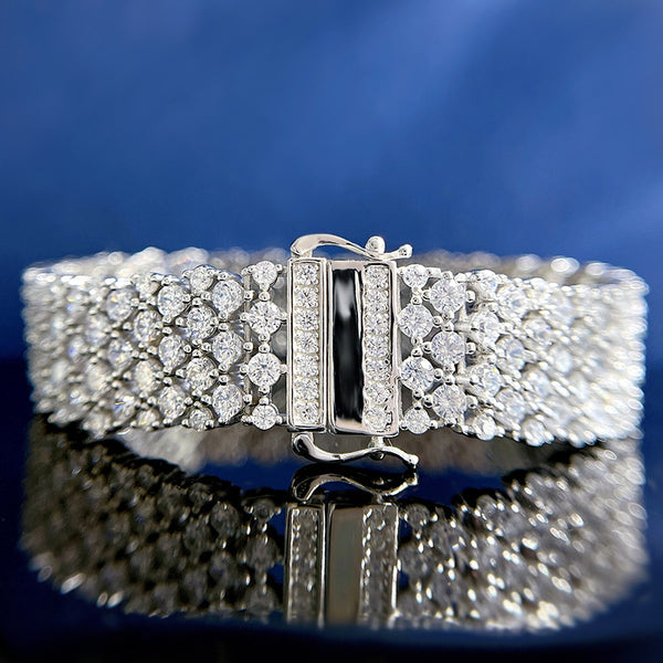 Pulsera Avanzada Estrella Brillante con Incrustaciones de Río - Image 3