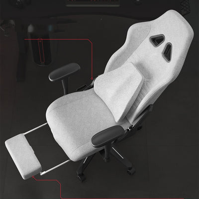 Silla Gamer Ergonómica con Tela Transpirable y Amigable con la Piel - Image 11