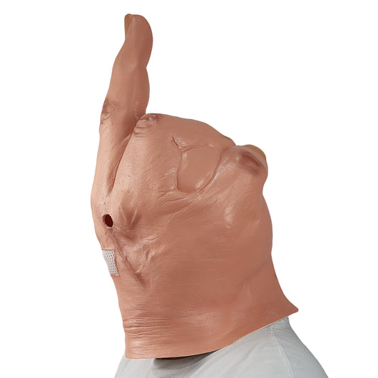 Máscara de Dedo Medio para Halloween - Disfraz Divertido para Fiestas y DJ - Image 8