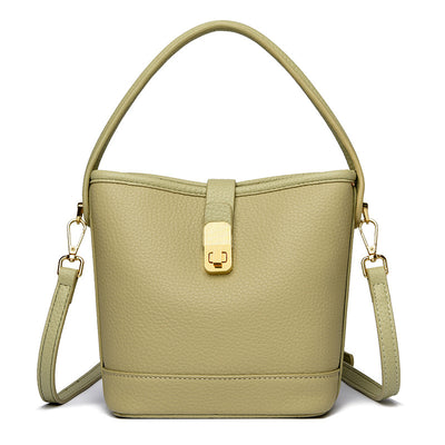Bolso de Cuero Minimalista Bandolera Multicapa - Diseño Versátil y Elegante - Image 7