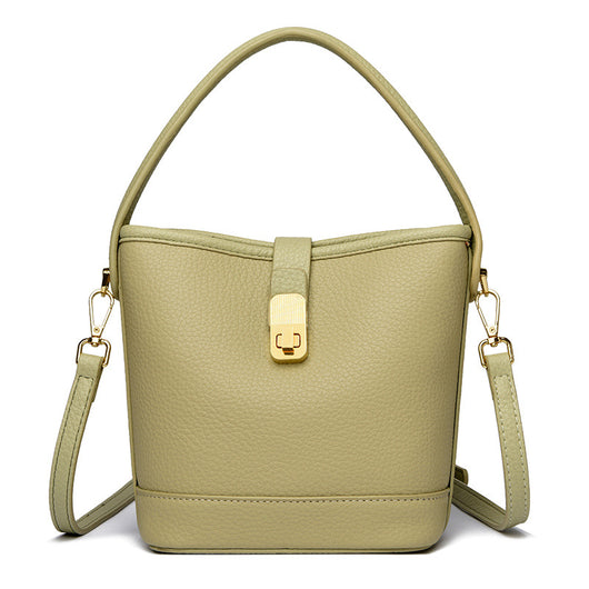 Bolso de Cuero Minimalista Bandolera Multicapa - Diseño Versátil y Elegante - Image 7