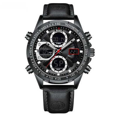 Reloj de Pulsera Deportivo para Hombre con Correa de Cuero PU - Image 5