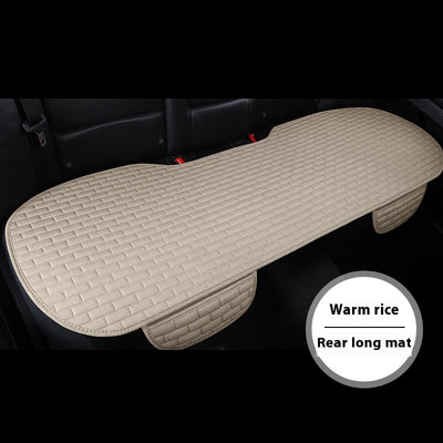 Juego de 3 Cojines de Lino para Asiento de Auto - Image 25