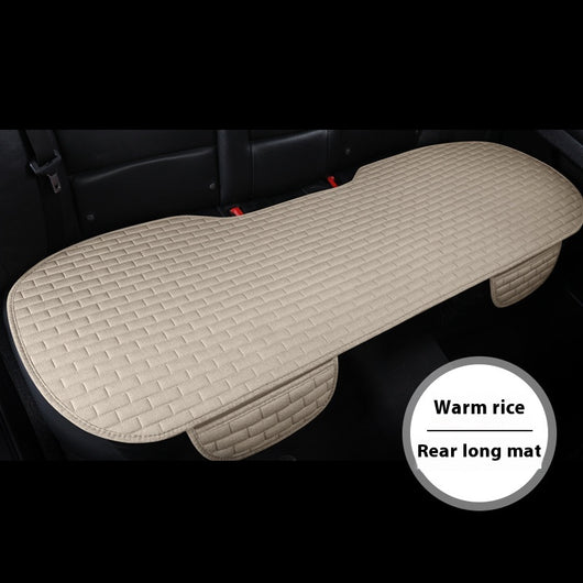 Juego de 3 Cojines de Lino para Asiento de Auto - Image 25