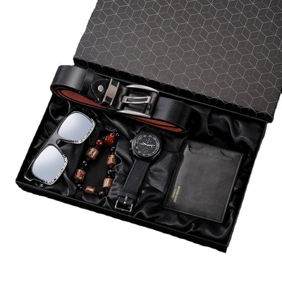Set de 5 Relojes Casuales para Hombre - Cuarzo Versátil - Image 5