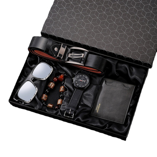 Set de 5 Relojes Casuales para Hombre - Cuarzo Versátil - Image 5