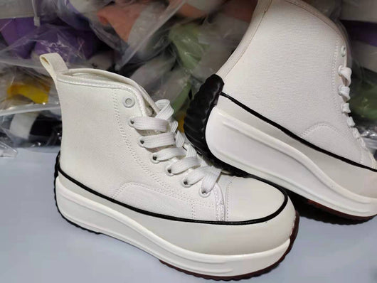 Zapatillas Plataforma Mujer Caña Alta Casual Otoño - Image 10