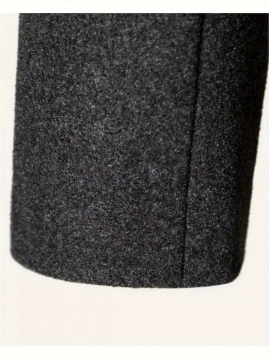 Abrigo Slim Fit con Solapa Europea - Corte Moderno y Elegante - Image 14