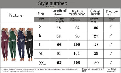 Traje Casual de Cuello Redondo con Costuras en Contraste - Image 11
