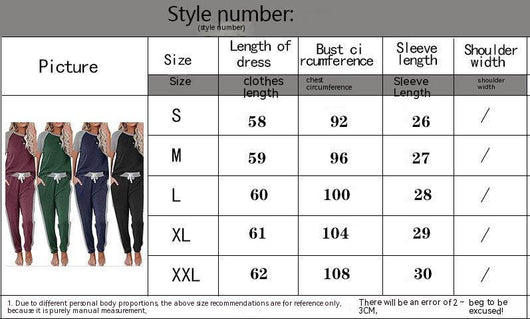 Traje Casual de Cuello Redondo con Costuras en Contraste - Image 11