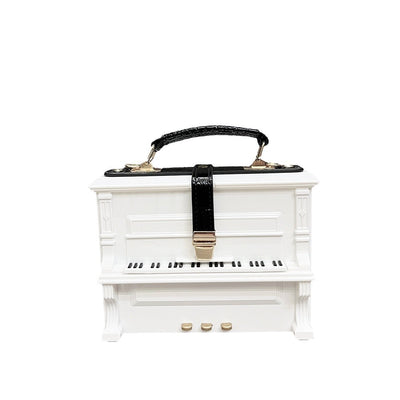 Bolso Bandolera Acrílico con Diseño Piano - Image 5