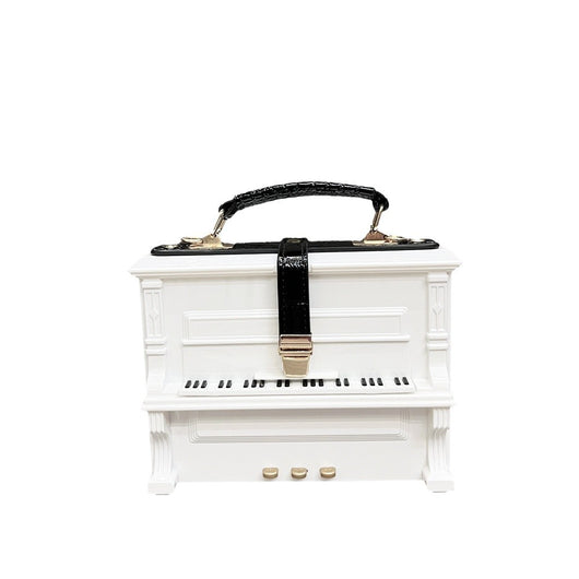 Bolso Bandolera Acrílico con Diseño Piano - Image 5