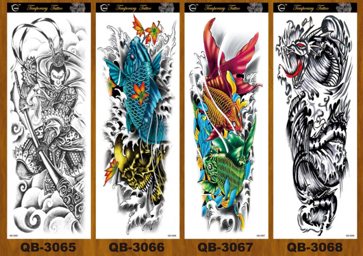 Manga Completa Tatuaje Temporal Impermeable Serie QB - Image 19