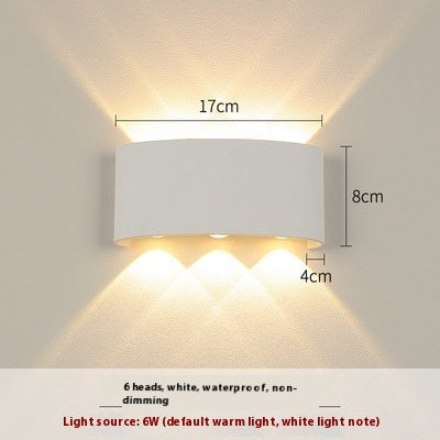 Lámpara LED Exterior Doble Cabezal Ultra Brillante Impermeable - Image 10