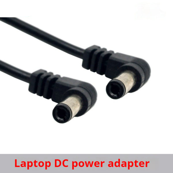 Cable de Extensión de Corriente DC con Doble Ángulo de 90°