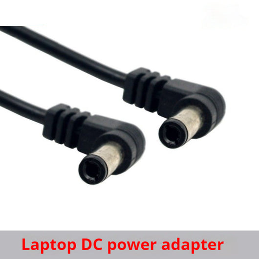 Cable de Extensión de Corriente DC con Doble Ángulo de 90°