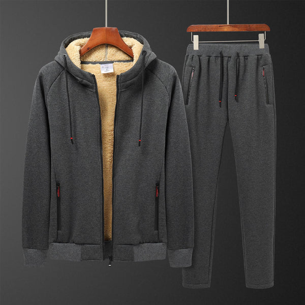 Traje Deportivo Casual de Lana de Cordero para Hombre