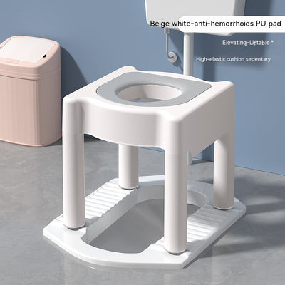 Asiento de Inodoro Plegable para Embarazadas - Marco de Soporte Seguro - Image 7
