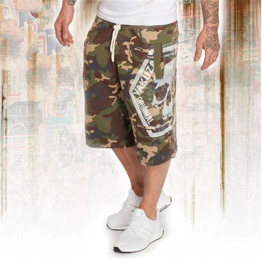 Pantalones de Playa Fitness Sueltos Hasta la Rodilla para Hombre - Image 2