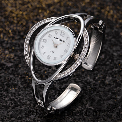 Reloj Pulsera Dama Acero Inoxidable con Cierre de Hebilla Cuarzo - Image 3