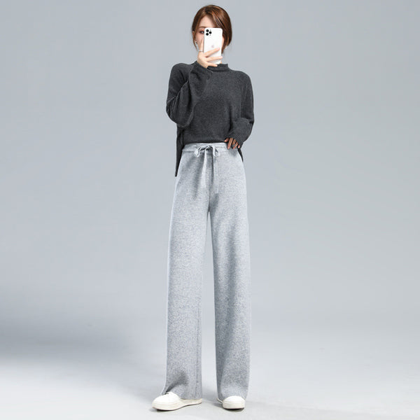 Pantalones Palazzo de Cachemira Elegantes para Mujer