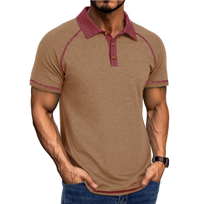 Polo Clásico de Manga Corta para Hombre - Camiseta Bottoming - Image 41