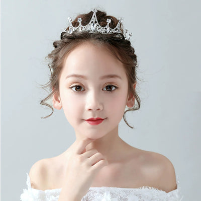 Tiara Nupcial Princesa Coreana con Corona de Diamantes - Image 7