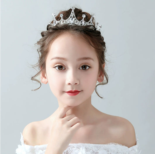 Tiara Nupcial Princesa Coreana con Corona de Diamantes - Image 7