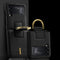 Funda Protectora con Pantalla Plegable, Anillo Anticalda y Correa de Cuero