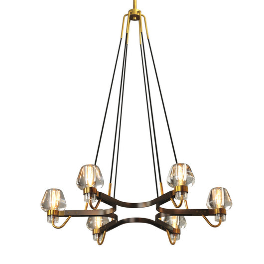 Lámpara Colgante de Cobre y Cristal - Diseño Moderno y Elegante - Image 8