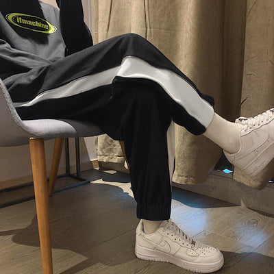 Pantalones Deportivos Holgados Masculinos Estilo Otoño Invierno con Personalidad - Image 13