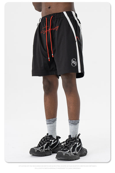 Shorts Casuales Premium Estilo Americano con Malla Transpirable y Detalles en Contraste - Image 20