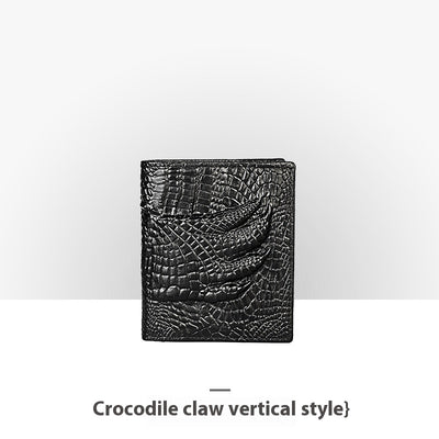 Cartera de Cuero Artesanal Grabada Retro para Hombre - Image 34